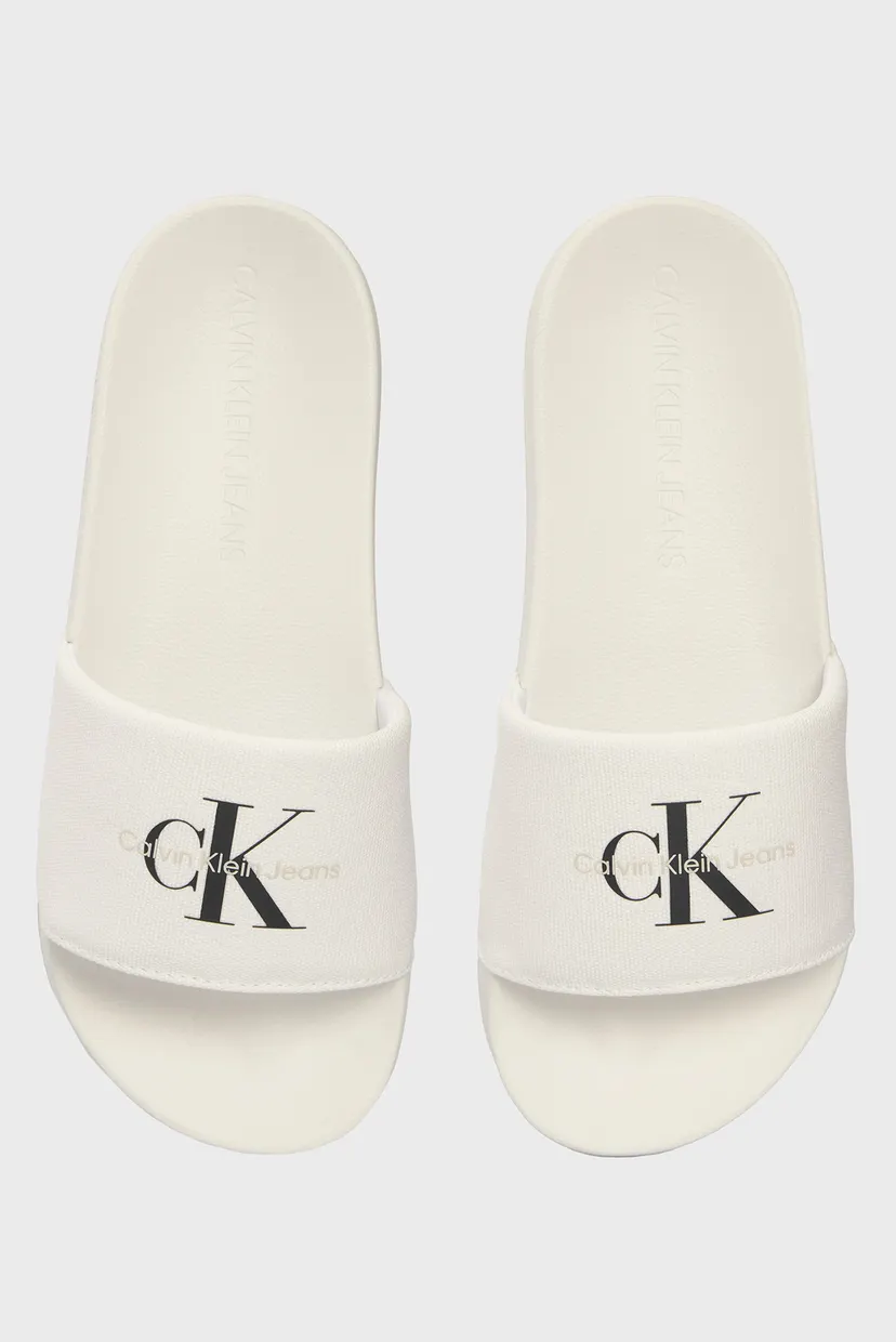 Женские белые слайдеры SLIDE MONOGRAM WN 4