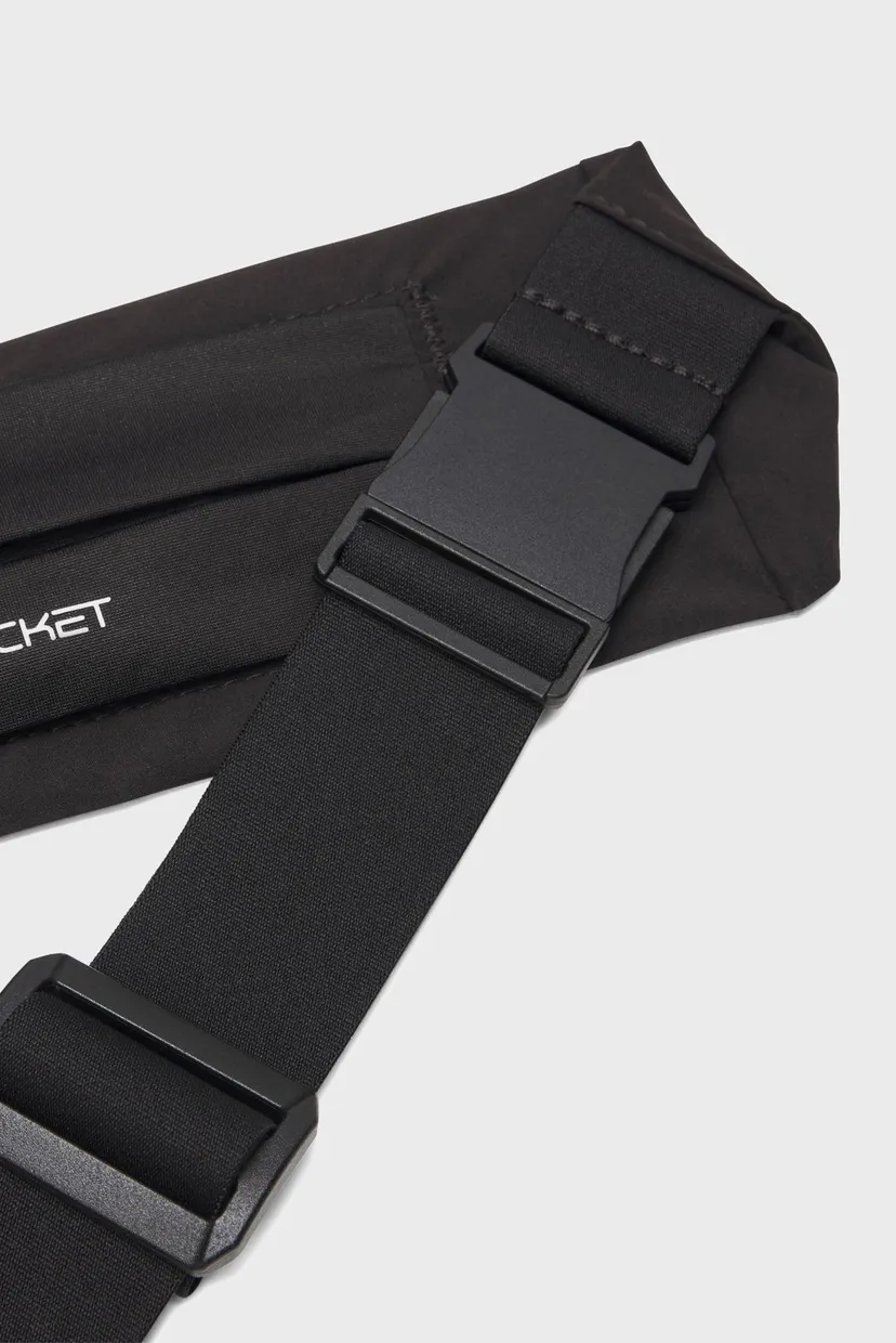 Чорна поясна сумка UA Velociti Run Belt-BLK 5