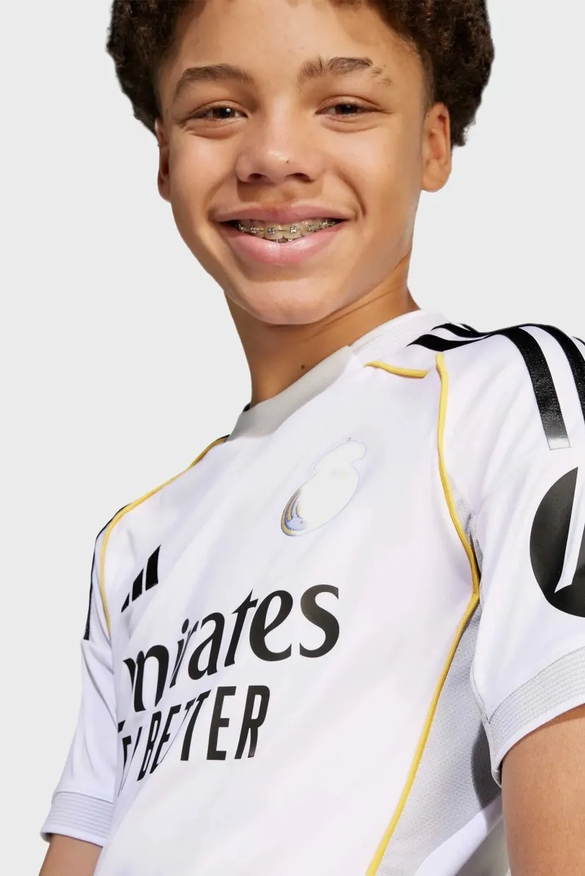 Детская белая футболка Real Madrid 25/26 Home Kids 5