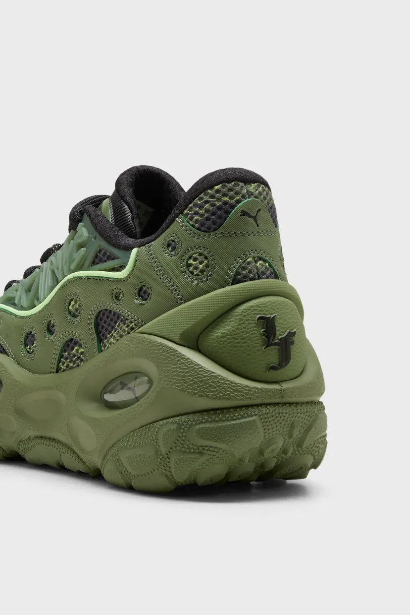 Оливкові кросівки LaFrancé RNR Camo Sneakers Unisex 7