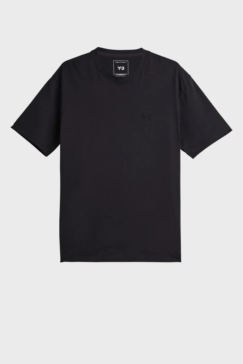 Черная футболка Y-3 REGULAR (унисекс) 7