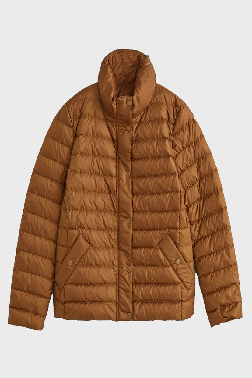 Жіночий бежевий пуховик LIGHT DOWN JACKET 7