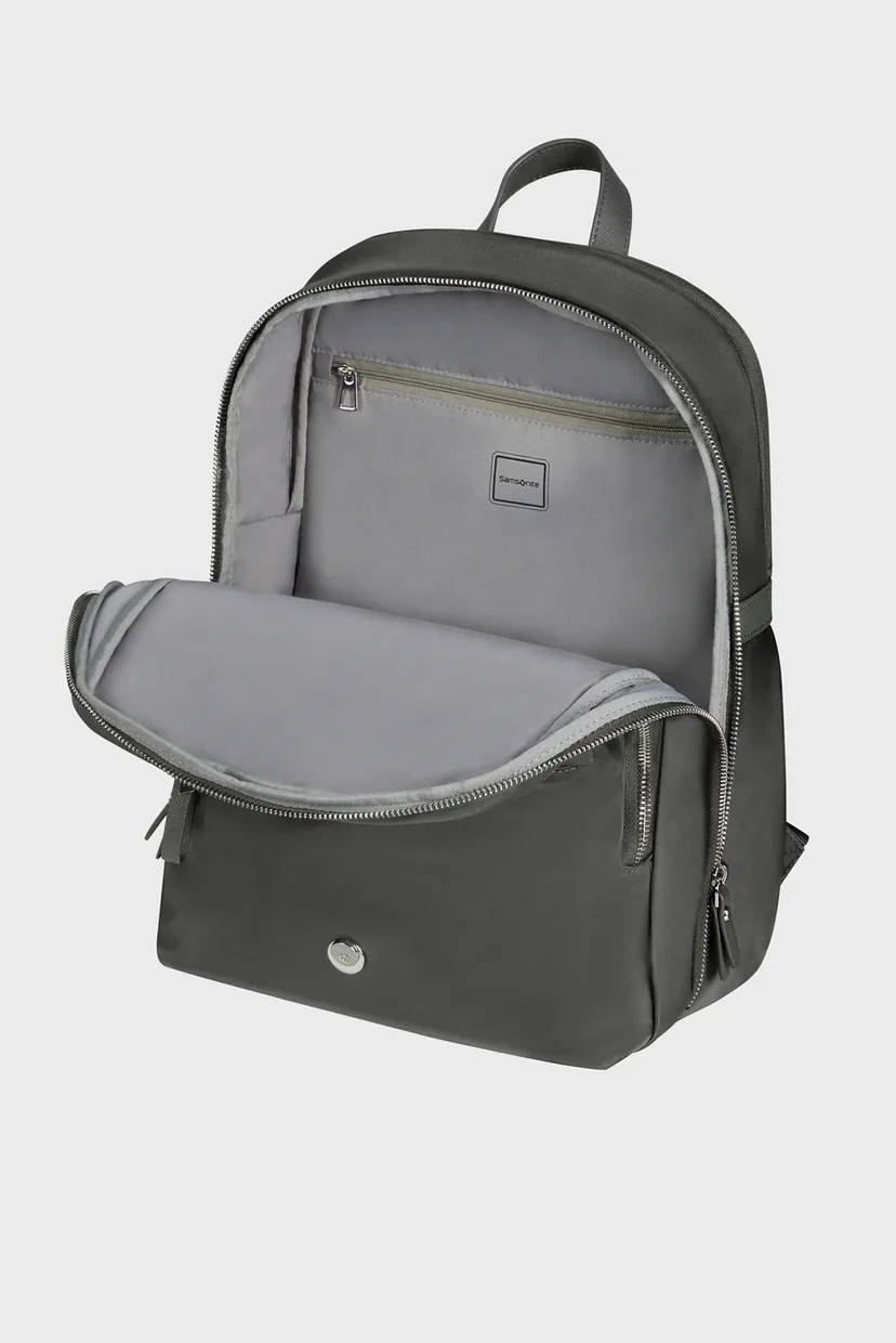 Жіночий оливковий рюкзак KARISSA EVO GUNMETAL GREEN 4