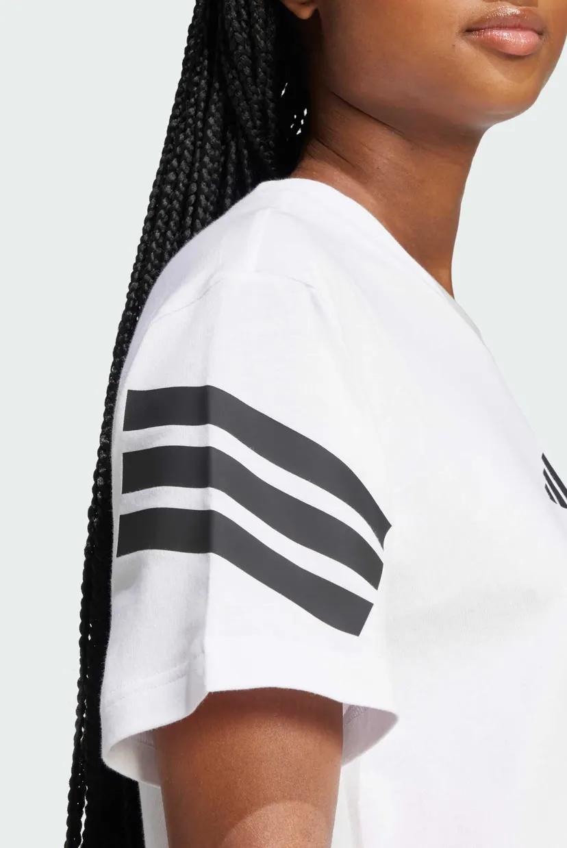 Жіноча біла футболка Future Icons 3-Stripes 5
