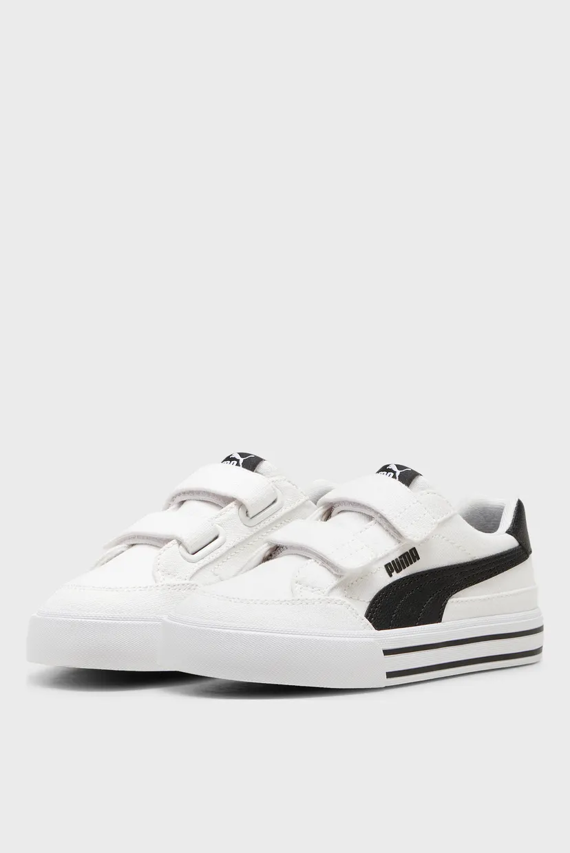 Дитячі білі снікерси Court Classic Vulc Formstrip Kids' Sneakers 3