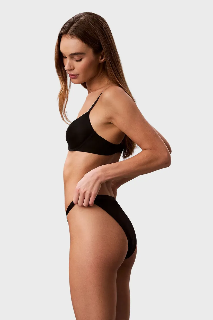 Жіночі чорні трусики HIGH WAISTED BIKINI 5