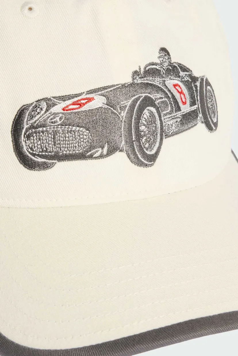 Біла кепка MERCEDES - AMG PETRONAS FORMULA 1 TEAM SILVER ARROWS COTTON 3