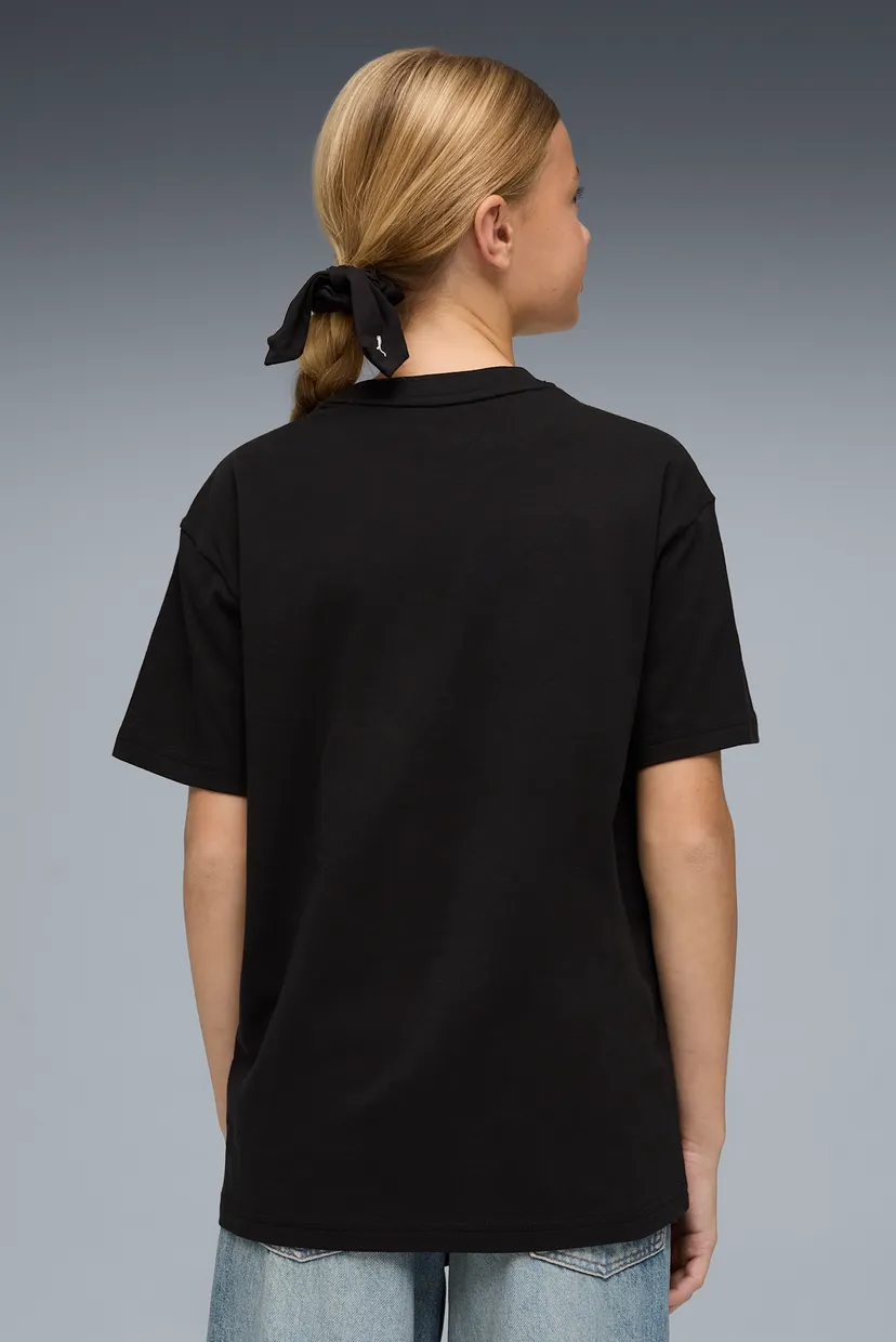 Детская черная футболка Essentials Graphics Animal Tee Youth 3