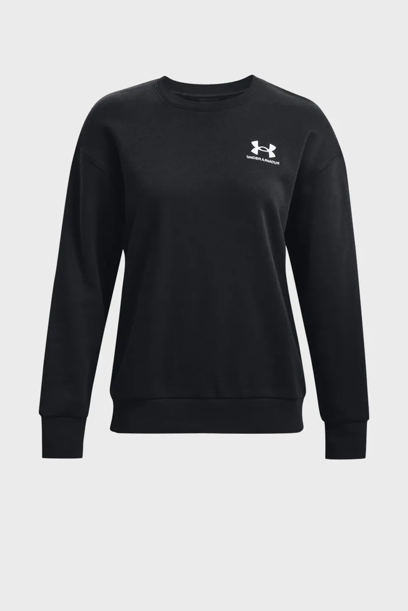 Жіночий чорний світшот Essential Fleece Crew-BLK 5