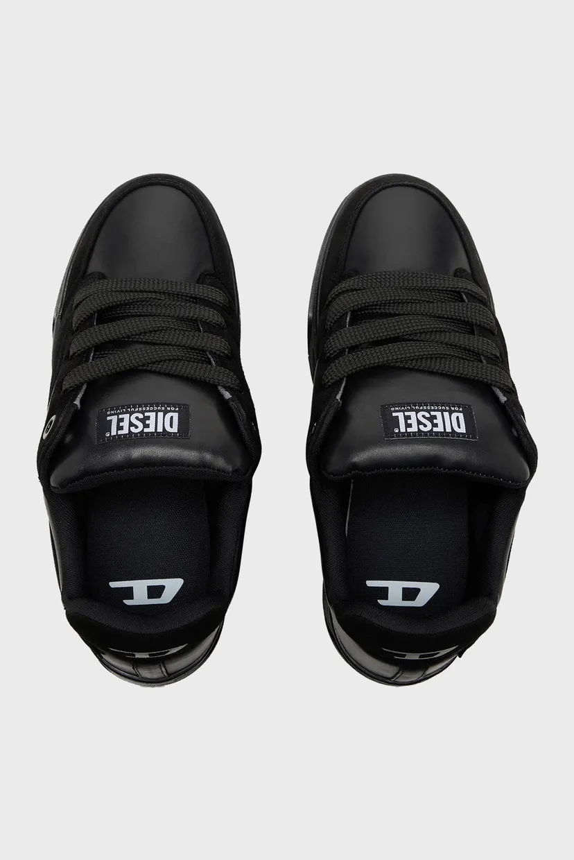 Мужские черные кожаные сникерсы D-OLLIE / S-D-OLLIE LOW SNEAKERS 4