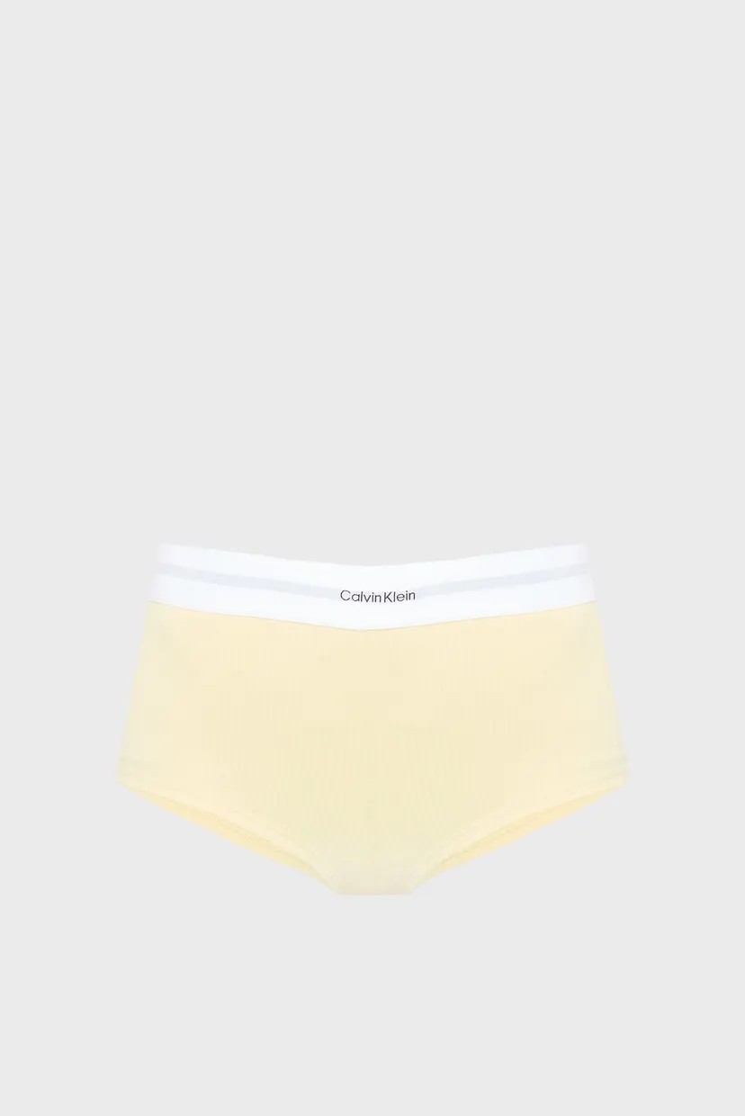 Жіночі жовті трусики BOYSHORT 6