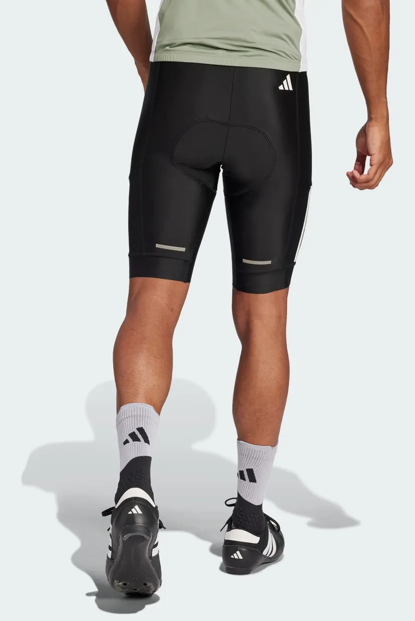 Мужские черные велосипедки Essentials 3-Stripes Padded 3