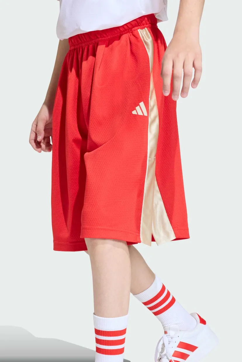 Детские красные шорты Stadium Mesh 5