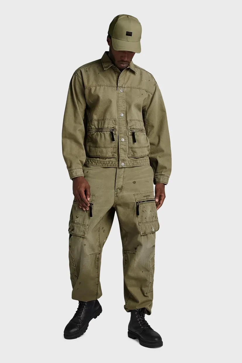 Чоловічі зелені карго Multi Pocket Cargo Relaxed 5
