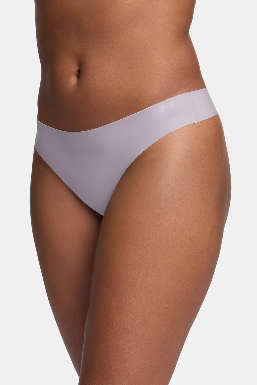 Женские трусики (3 шт) Underwear Thong UA PURE STRETCH NO SHOW THONG - SOLID 3PK 4