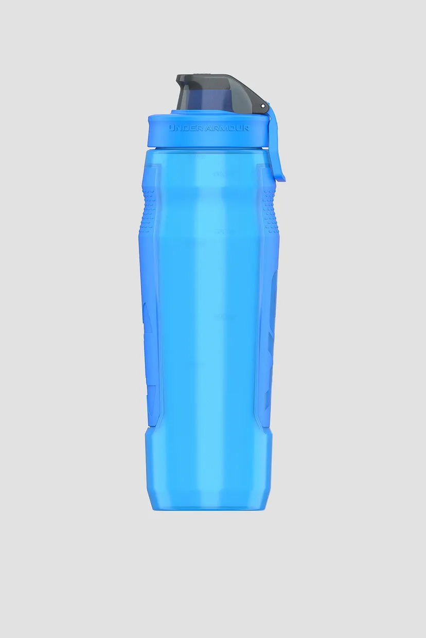 Голубая бутылка для воды UA 32oz Playmaker Squeeze Electric Blue (950 мл) 5