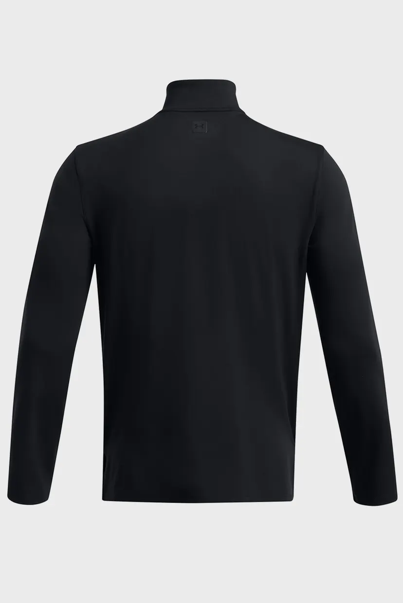 Чоловіча чорна спортивна кофта UA Meridian 1/4 Zip 5