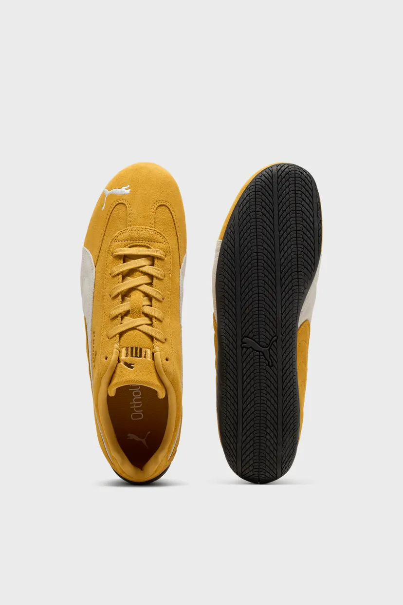 Гірчичні замшеві кросівки Speedcat OG Unisex 5