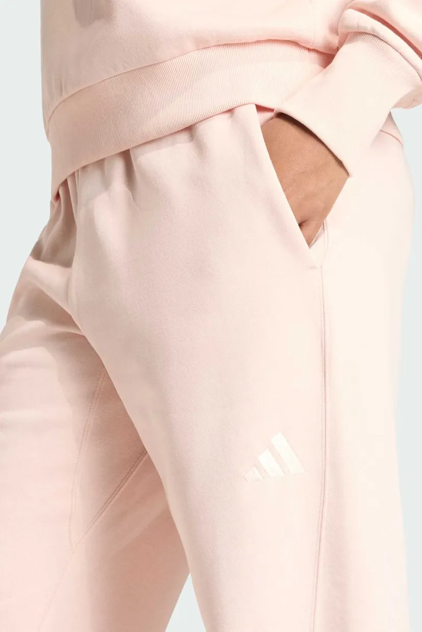Женские пудровые спортивные брюки ALL SZN Fleece Loose 5