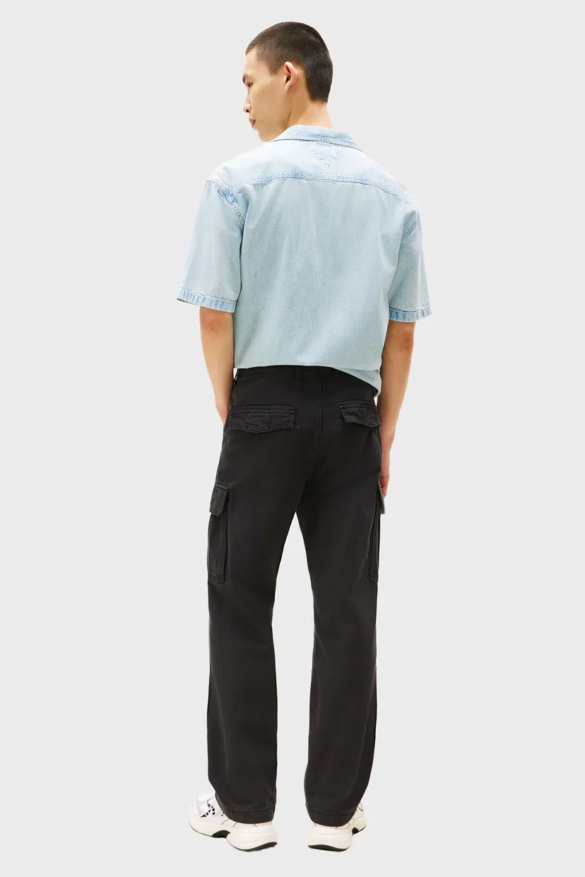 Мужские черные брюки OTIS HERRINGBONE 3