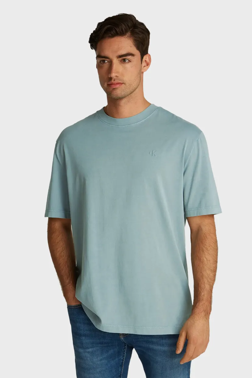 Чоловіча м'ятна футболка WASHED PUFF PRINT TEE 3