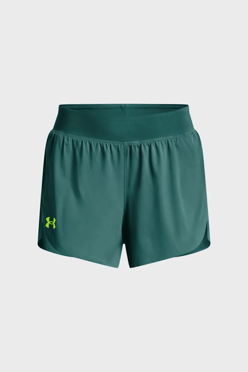 Жіночі зелені шорти UA LIGHTER THAN AIR Short 5