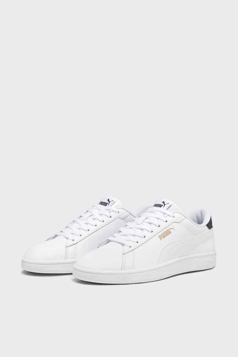 Білі шкіряні снікерси  Smash 3.0 L Sneakers 3