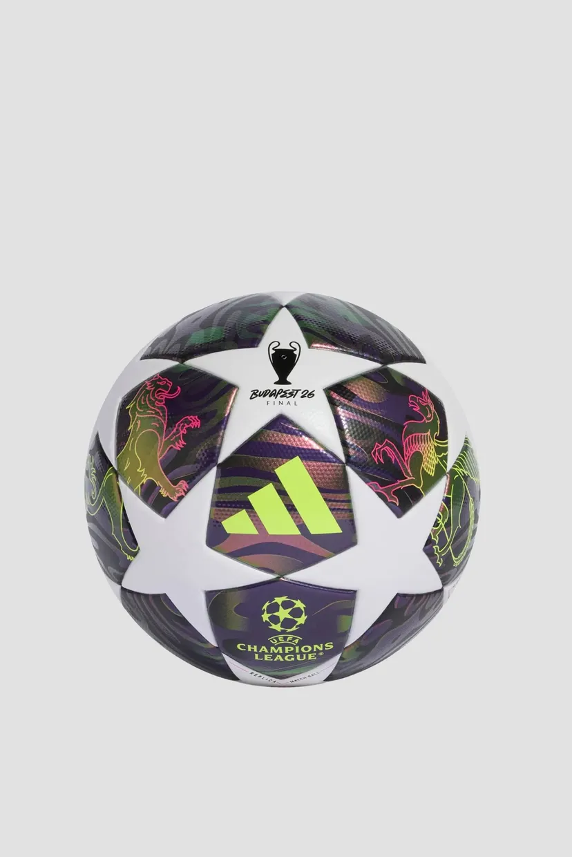 Фиолетовый мяч UEFA CHAMPIONS LEAGUE FINAL LEAGUE adidas JX9095