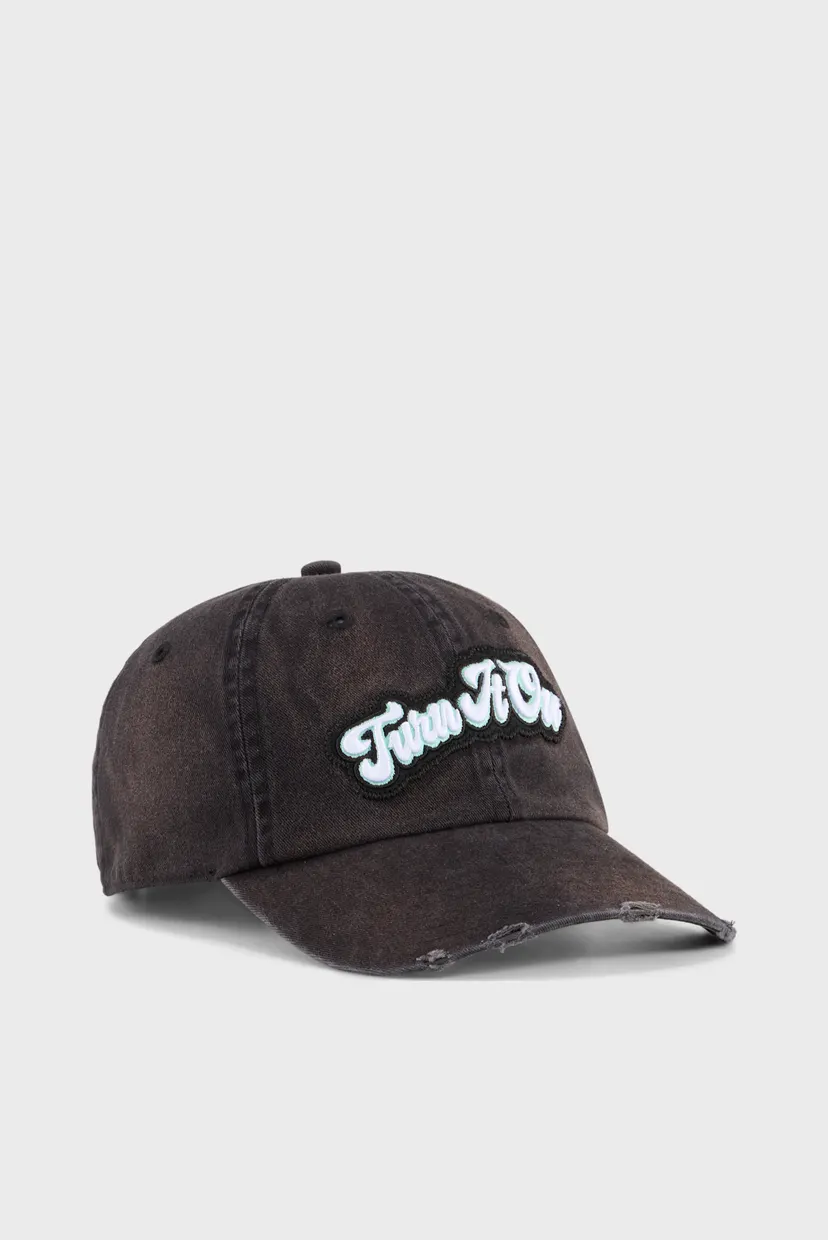 Чорна кепка Vintage Dad Cap 1