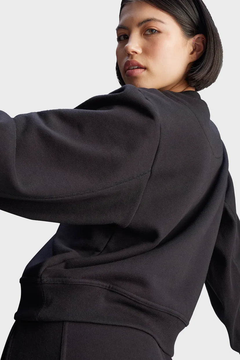 Женский черный свитшот adidas by Stella McCartney Regular 5