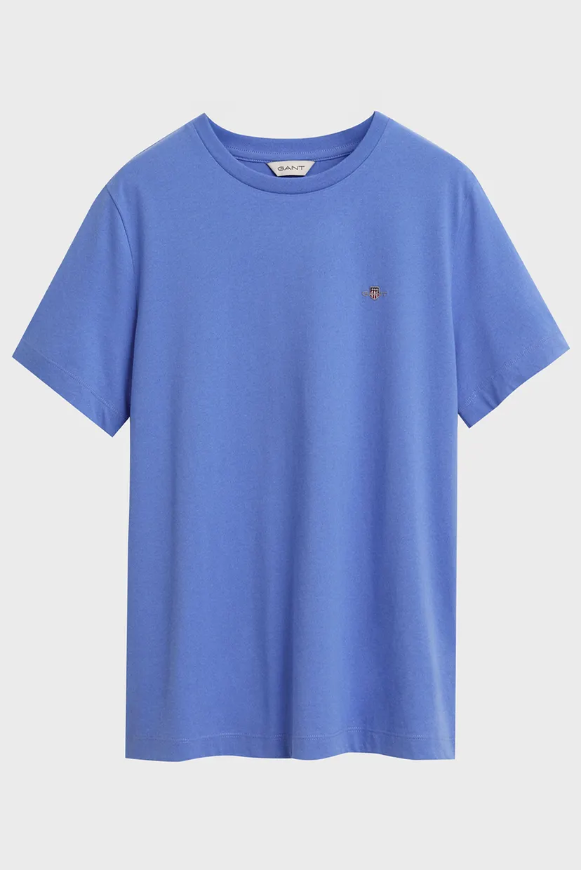 Жіноча блакитна футболка REG SHIELD SS T-SHIRT 5