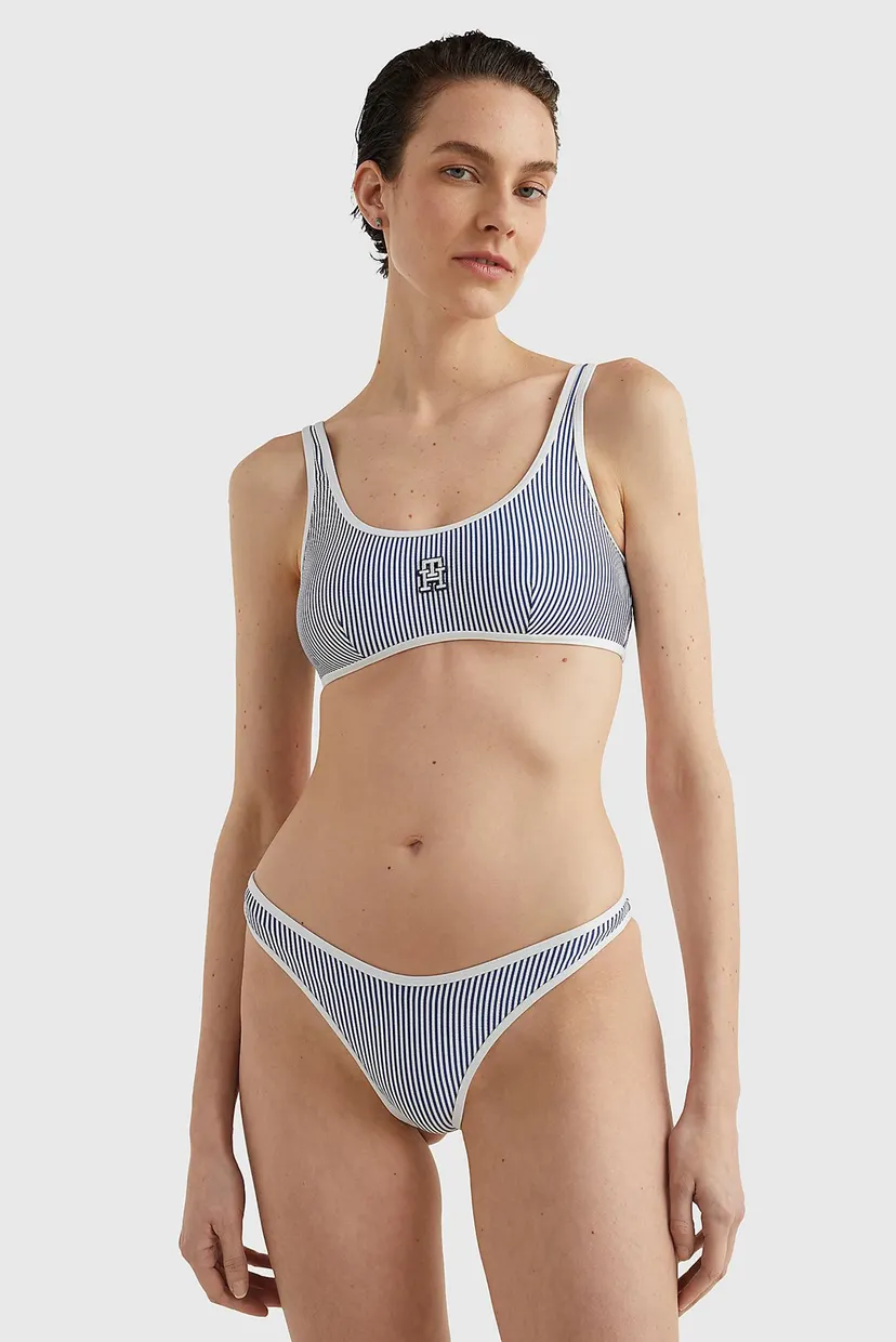 Женские трусики от купальника в полоску HIGH LEG CHKY BIKINI (EXT SIZES) 3