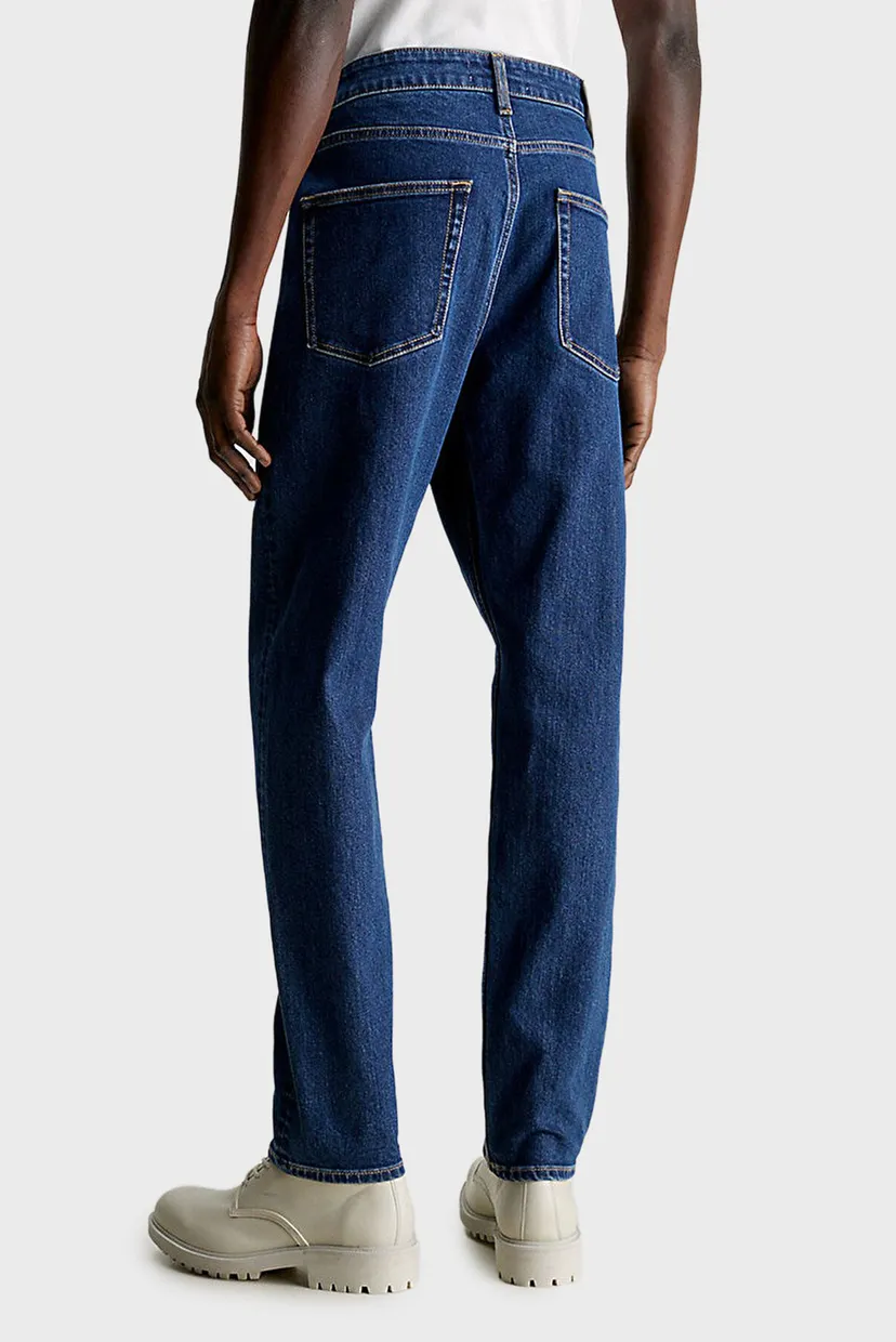 Чоловічі темно-сині джинси TAPERED FIT 3
