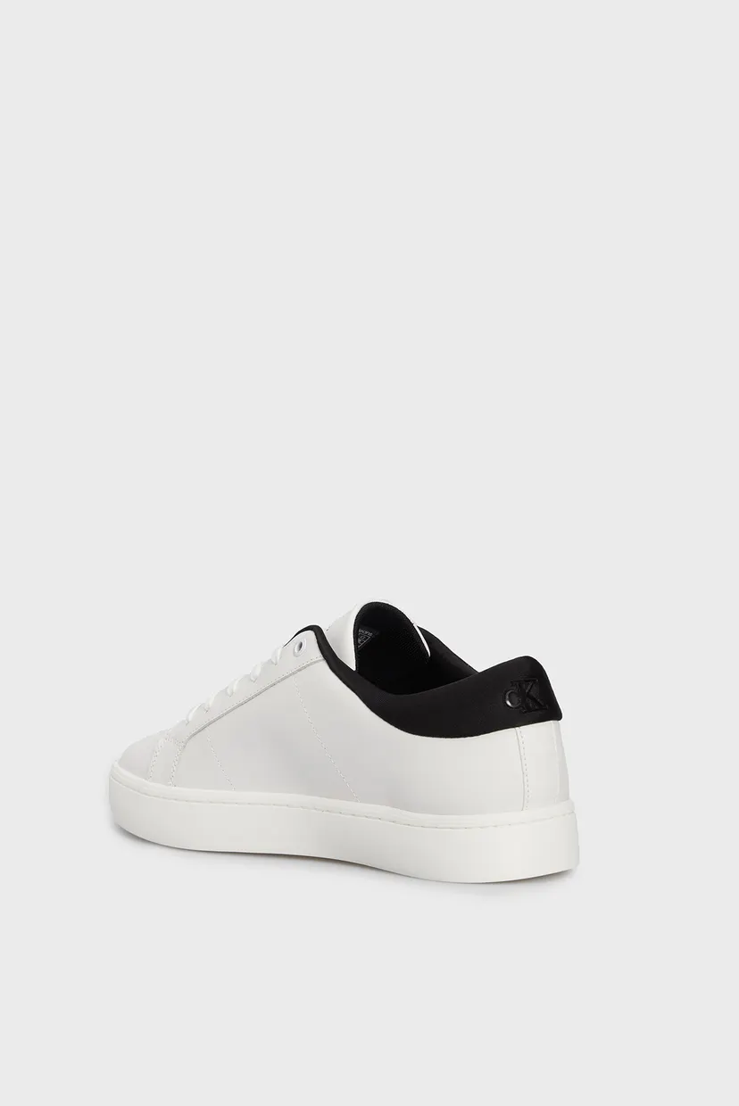 Чоловічі білі шкіряні снікерcи CLASSIC CUPSOLE LOW ML LTH 5