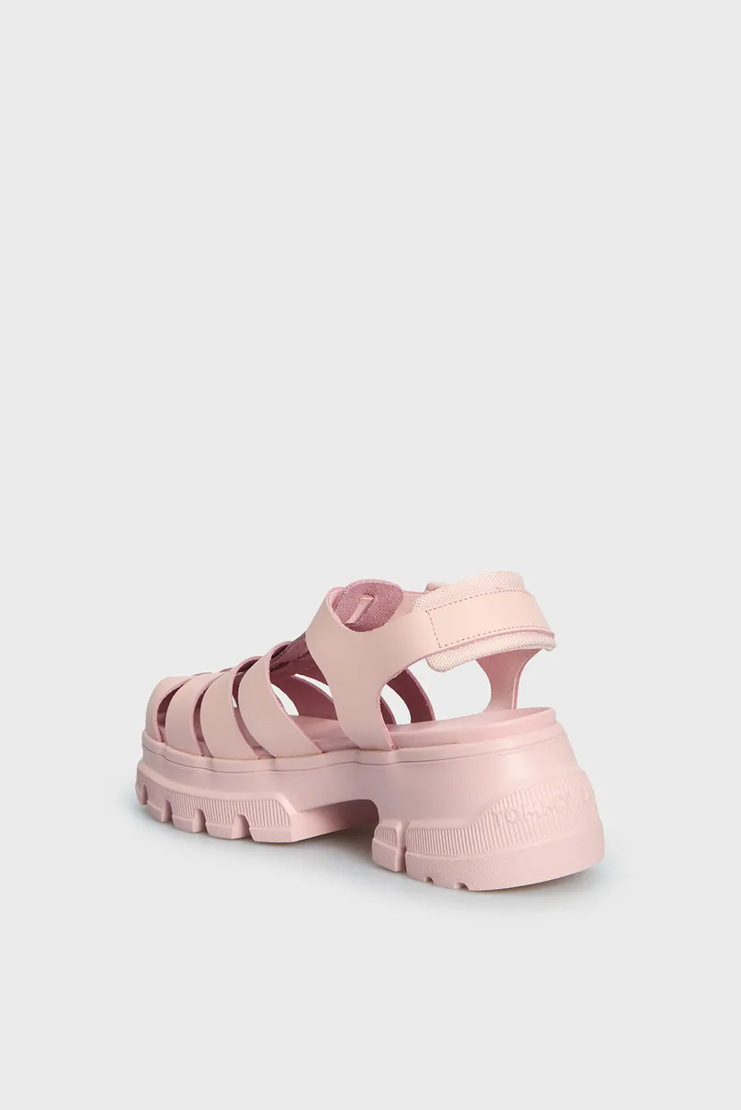 Жіночі рожеві шкіряні сандалі TJW FISHERMAN SANDAL 5