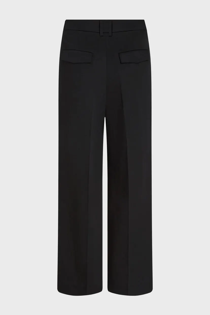 Женские черные брюки WIDE LEG 6