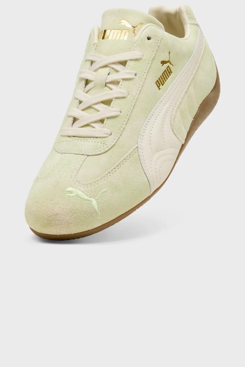 Зеленые кожаные кроссовки Speedcat Faded Sneakers Unisex 6