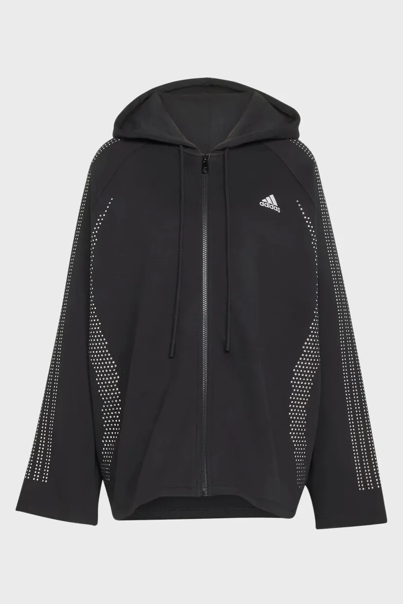Жіноче чорне худі TEAMGEIST RHINESTONE 6