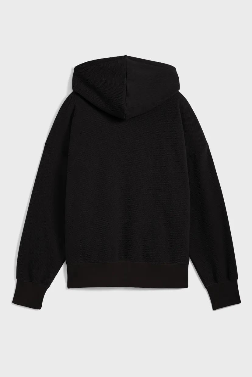 Женское черное худи HER Oversized Winterized Hoodie Women 5