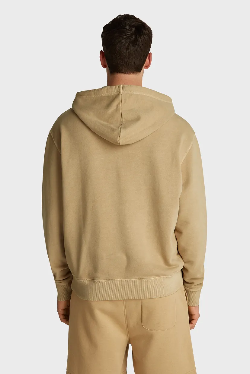 Мужское бежевое худи TJM RLX VINTAGE VARSITY 3
