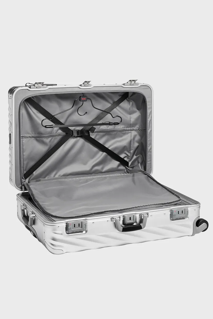 Серебристый чемодан 77,5 см 19 DEGREE Aluminium 3