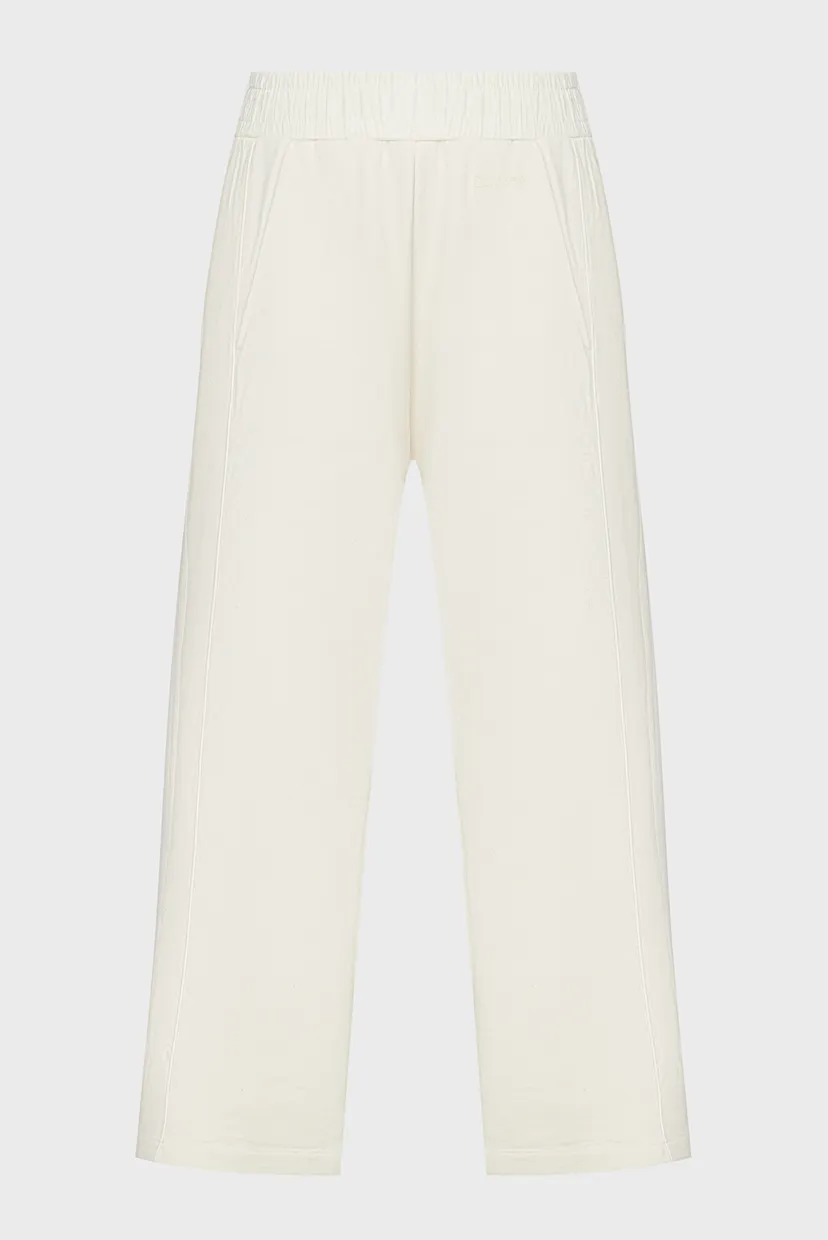 Жіночі білі кюлоти TEXTURED COTTON BLEND 6