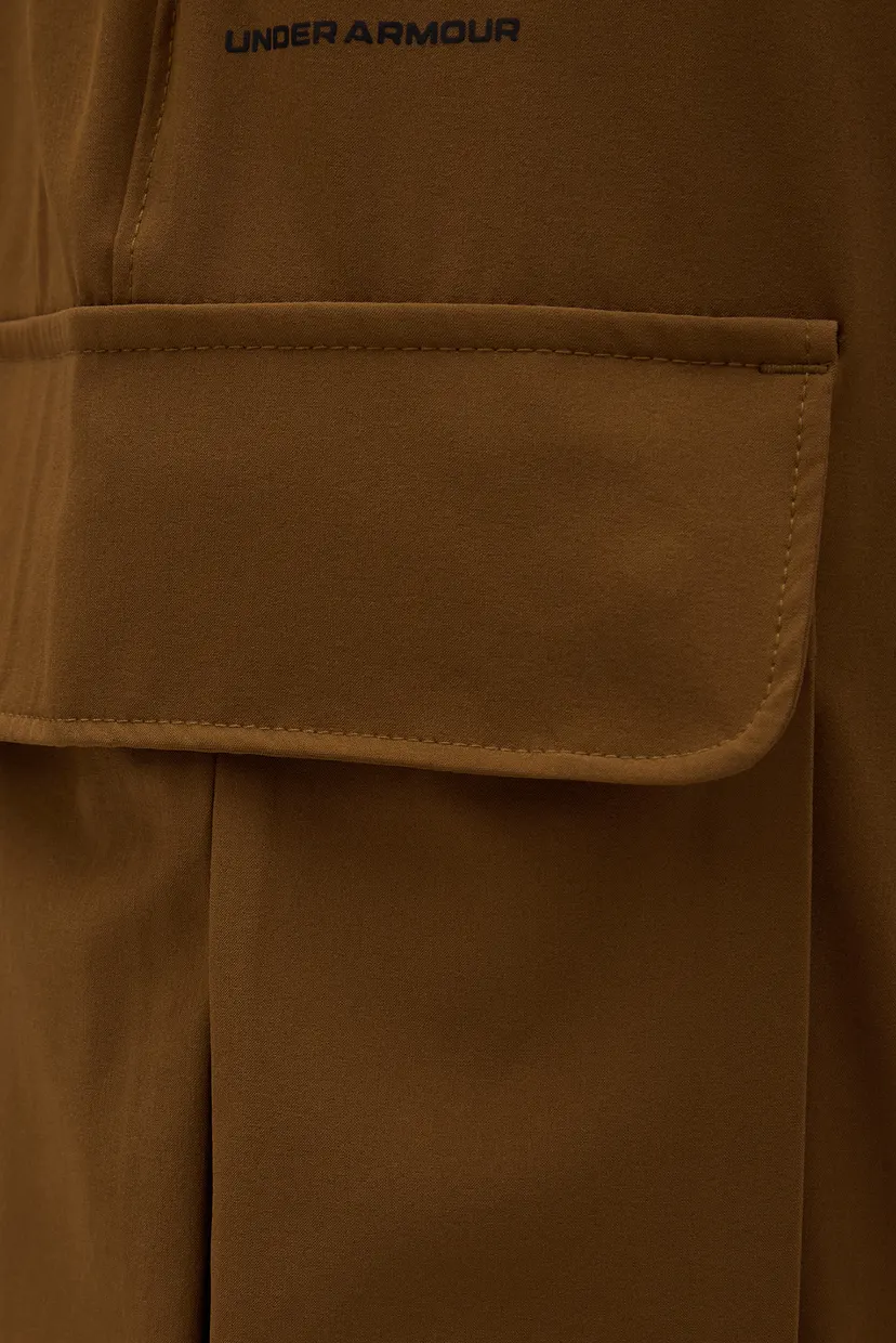 Чоловічі коричневі спортивні штани UA Vibe Woven Cargo Pants 5