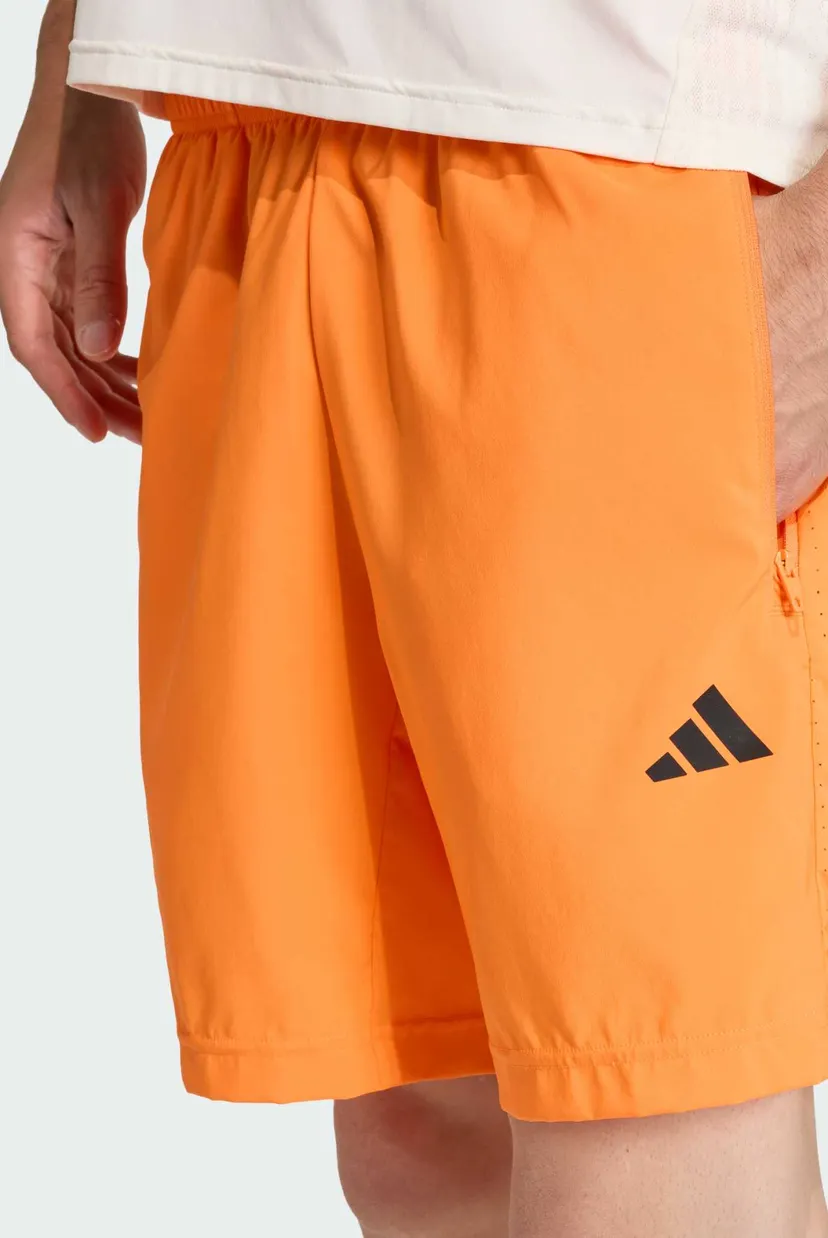 Чоловічі помаранчеві шорти WORKOUT ESSENTIALS BASE WOVEN 4