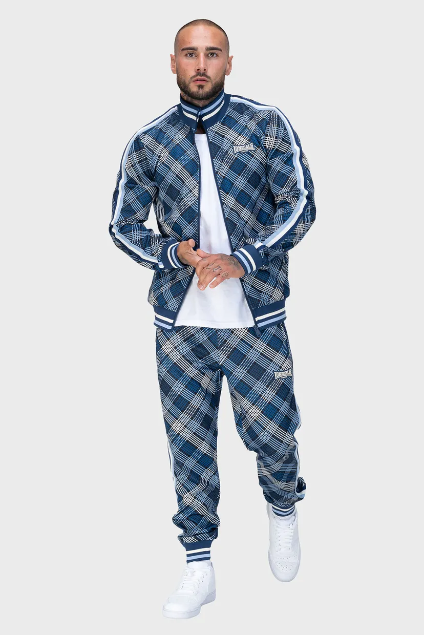 Мужской синий спортивный костюм с узором (кофта, брюки) CANTERBURRY 3