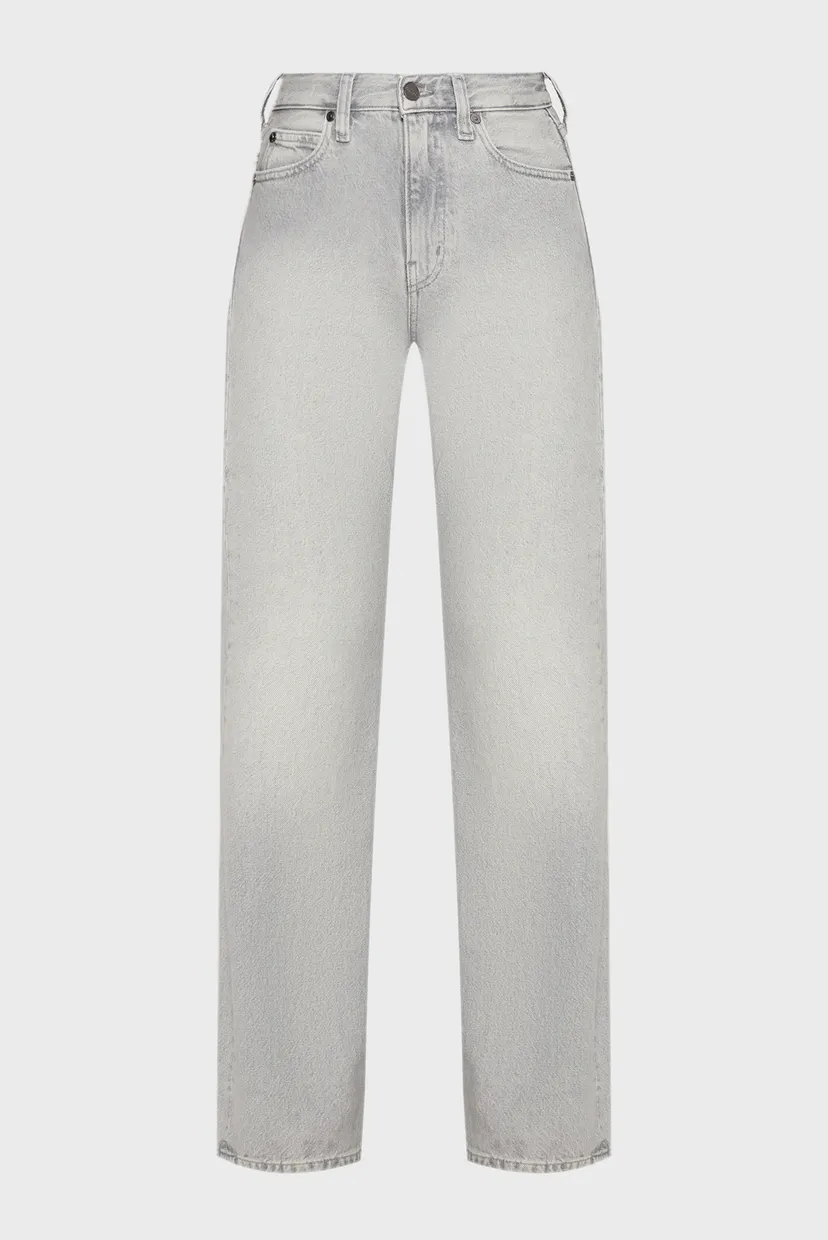 Жіночі світло-сірі джинси MR RELAXED FLARE - MID GREY 6