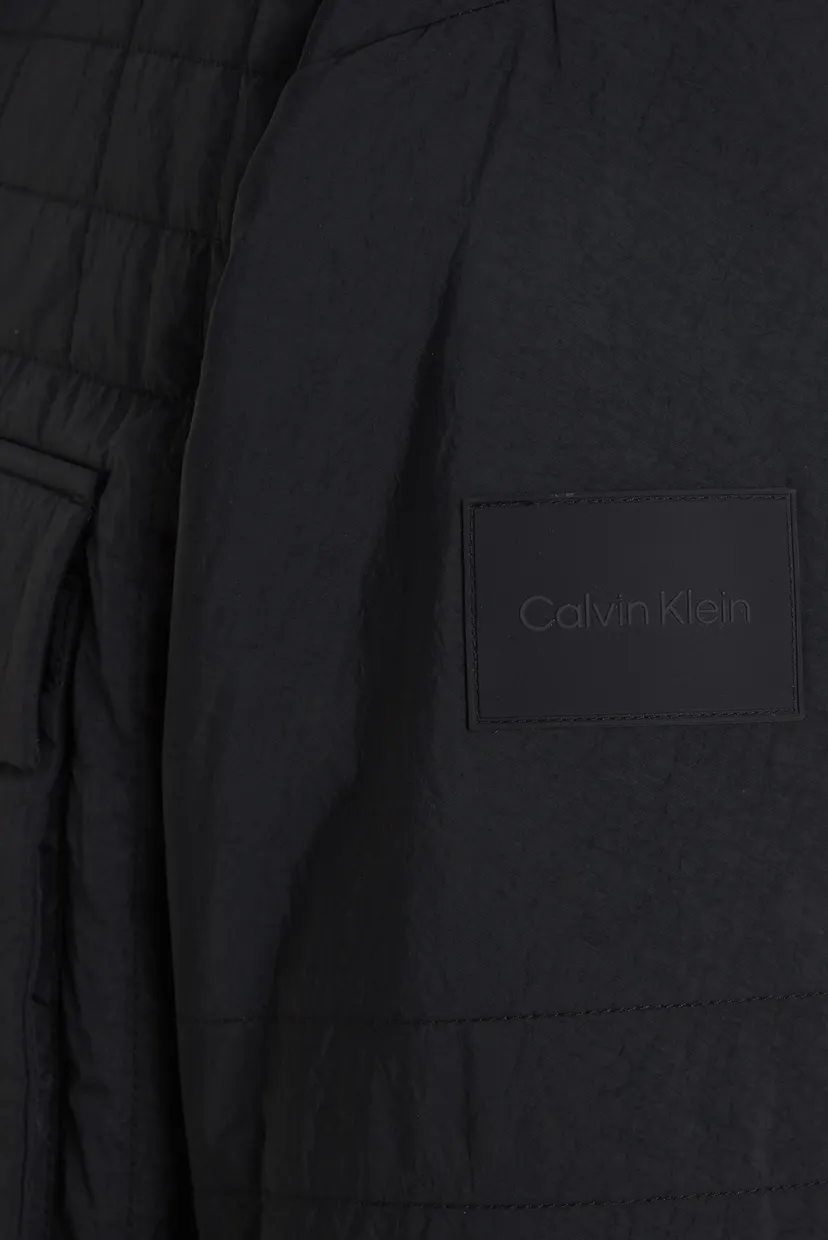 Мужская черная куртка QUILTED WORKWEAR JACKET 4