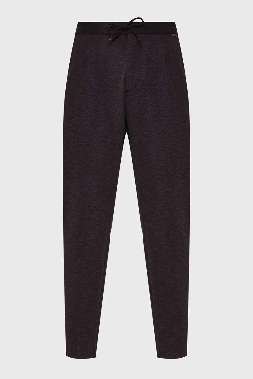 Чоловічі темно-сірі брюки COMFORT KNIT TAPERED PLEAT 5