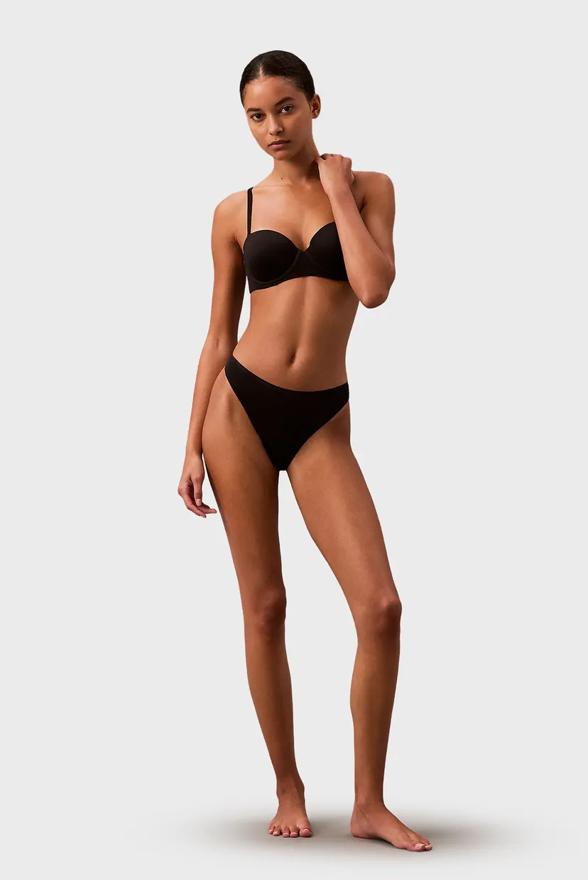 Жіночі чорні трусики THONG 3