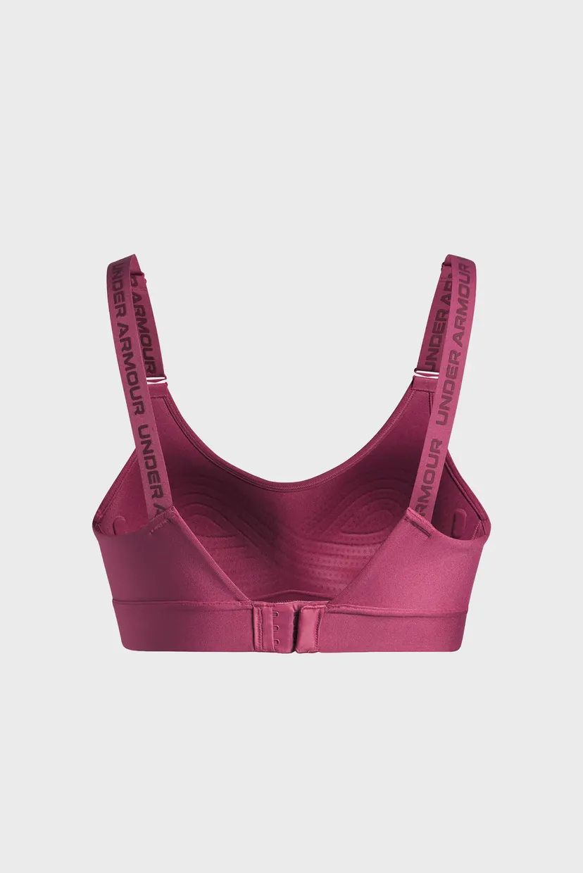 Жіночий рожевий топ UA Infinity Mid 2.0 Bra 6